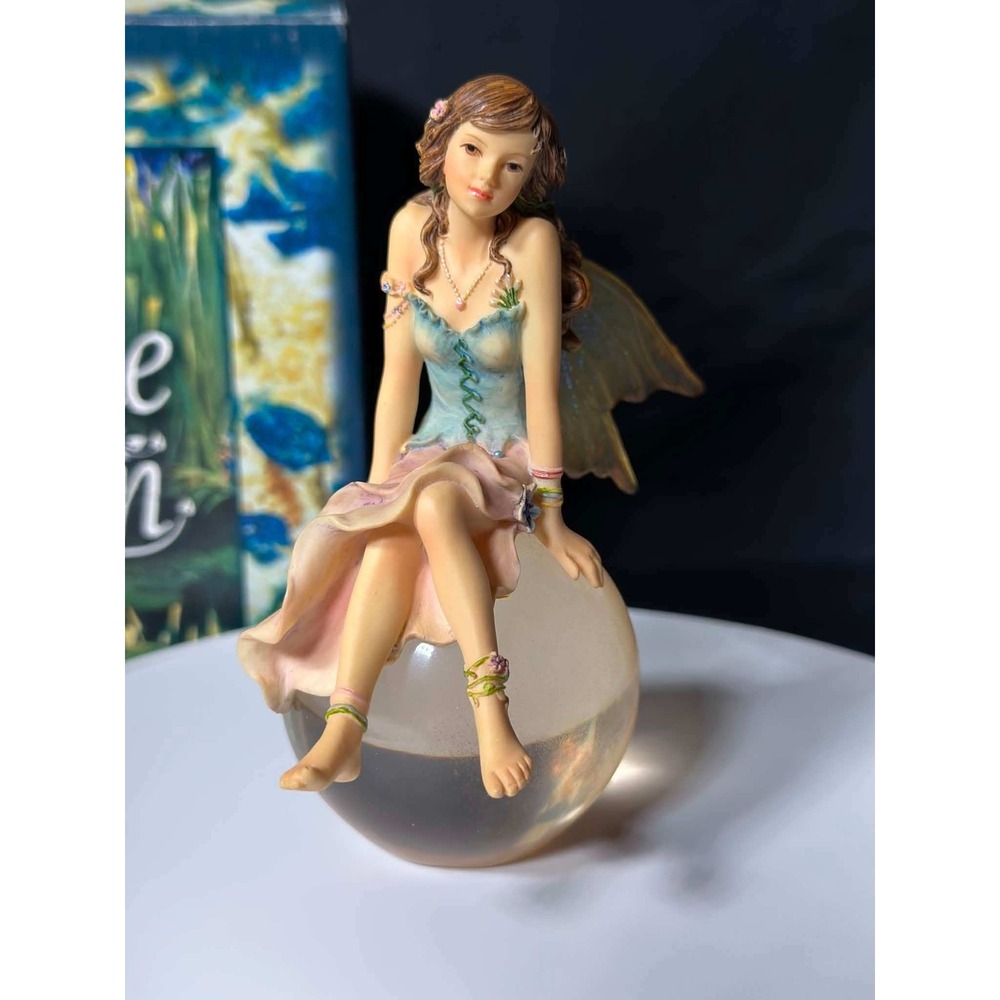 Faerie Glen Moonglimmer Bubble Fairy Figurine Munro Enterprises FGB7809 2007 Box